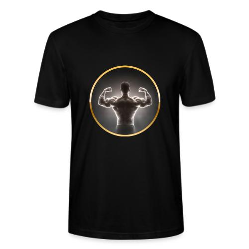 Bodybuilding: Neon Strength Frame - Stanley/Stella Crafter Unisex Organic T-Shirt