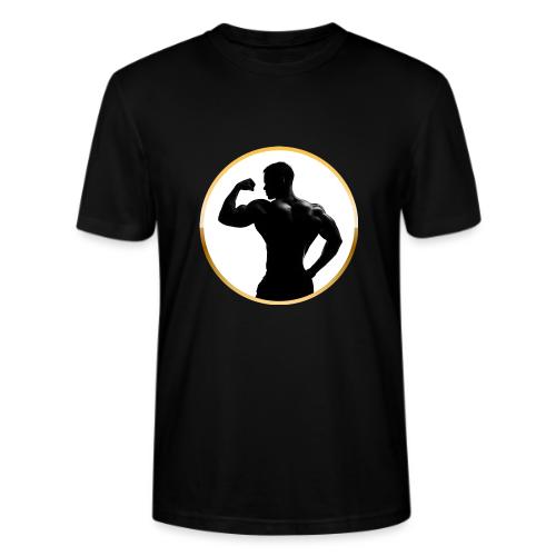 Bodybuilder: Classic Flex Emblem - Stanley/Stella Crafter Unisex Organic T-Shirt