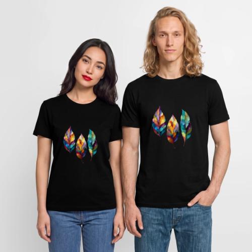 Art: Colorful Leaf Harmony - Stanley/Stella Crafter Unisex Organic T-Shirt