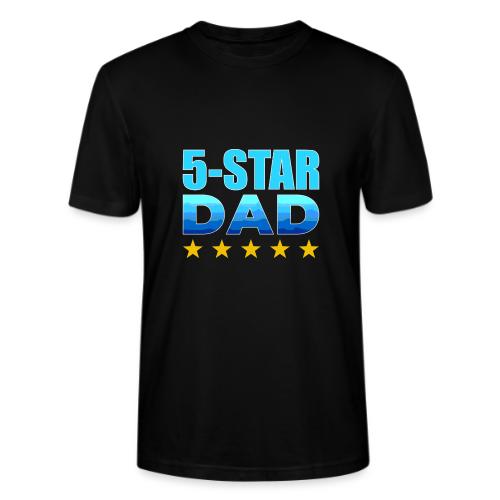 Five Stars Dad - Stanley/Stella Crafter Unisex Organic T-Shirt