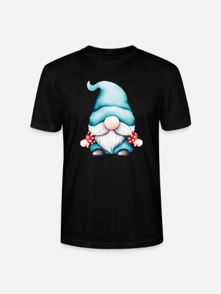 Gnome - Stanley/Stella Crafter Unisex Organic T-Shirt - black