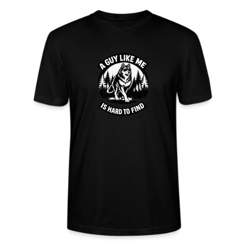 Funny Wolf Shirt – Hard to Find Retro Tee - Stanley/Stella Crafter Unisex Organic T-Shirt