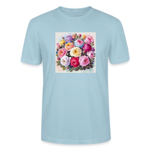 beautiful flowers floral design, wellness, nature - Stanley/Stella Crafter Unisex Organic T-Shirt