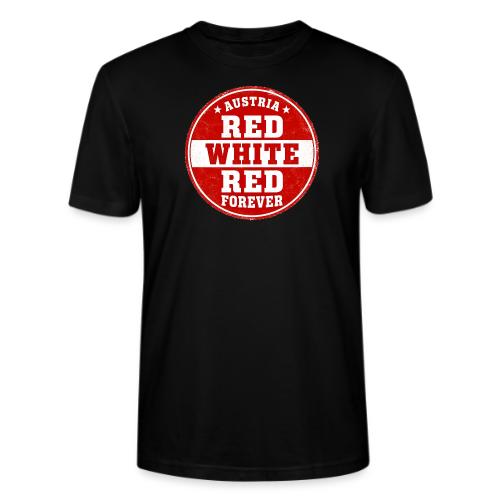 Austria Fan Shirt — Red White Red Forever - Stanley/Stella Crafter Unisex Organic T-Shirt