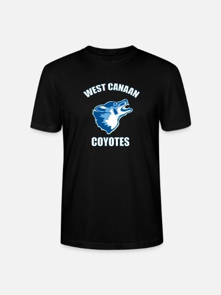 West Canaan Coyotes - Stanley/Stella Crafter Unisex Organic T-Shirt - black