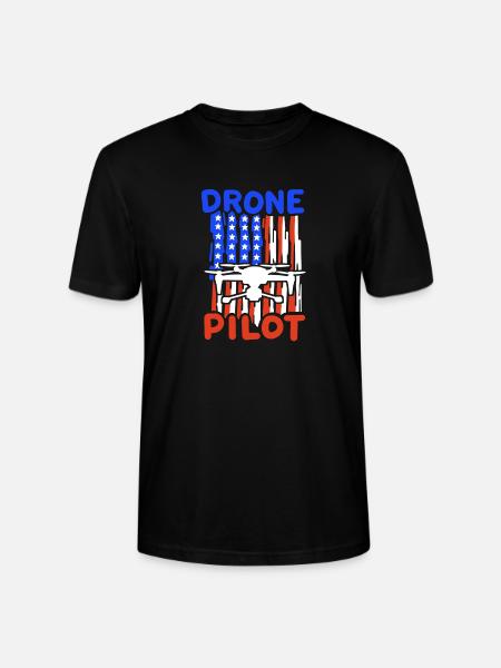 Drone Pilot - Stanley/Stella Crafter Unisex Organic T-Shirt - black