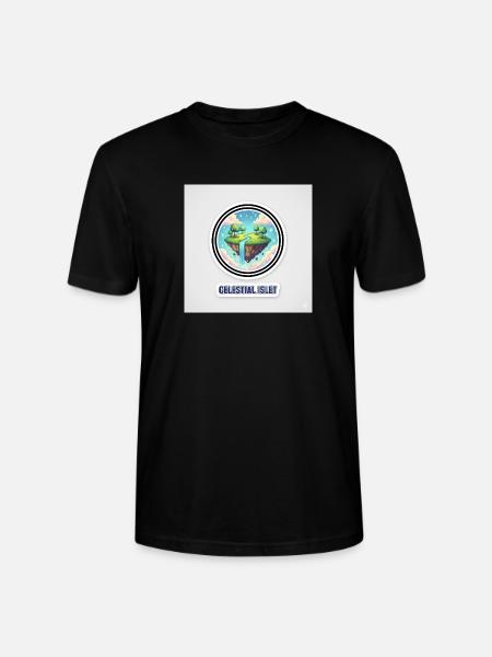 Celestial Islet - Stanley/Stella Crafter Unisex Organic T-Shirt - black
