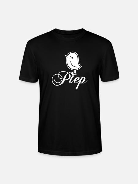 Sparrow “Piep” - Stanley/Stella Crafter Unisex Organic T-Shirt - black