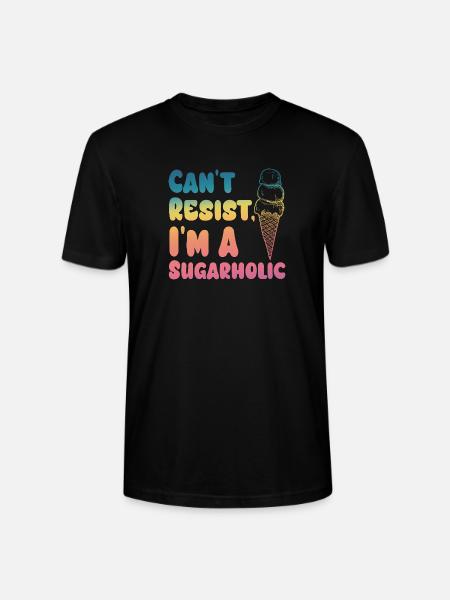 Sugarholic Ice Cream Pop - Stanley/Stella Crafter Unisex Organic T-Shirt - black