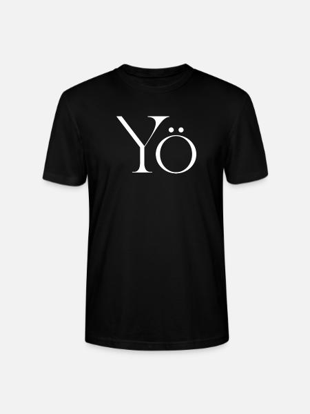 Yö Glyph Monochrome - Stanley/Stella Crafter Unisex Organic T-Shirt - black