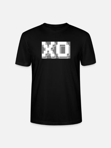 XO Pixel Art Tech - Stanley/Stella Crafter Unisex Organic T-Shirt - black