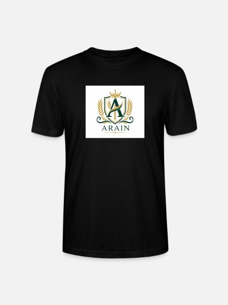 Arain Pride - Premium Punjabi Heritage Graphic - Stanley/Stella Crafter Unisex Organic T-Shirt - black