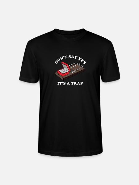 It's a Trap - Stanley/Stella Crafter Unisex Organic T-Shirt - black