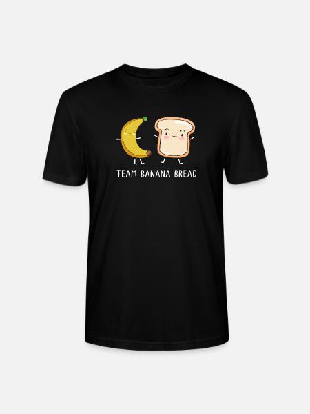 Bread Bakery Banana Bread - Stanley/Stella Crafter Unisex Organic T-Shirt - black