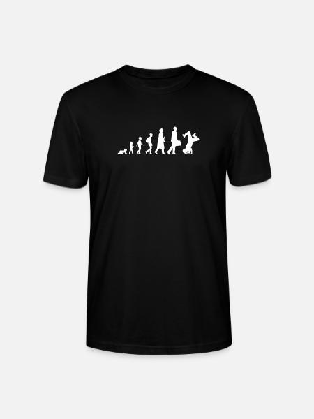 Break Dancer Evolution - Stanley/Stella Crafter Unisex Organic T-Shirt - black