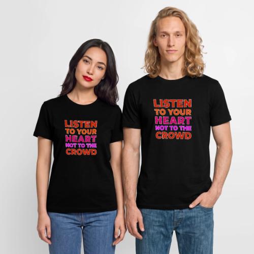 Heart Over Hype - Stanley/Stella Crafter Unisex Organic T-Shirt