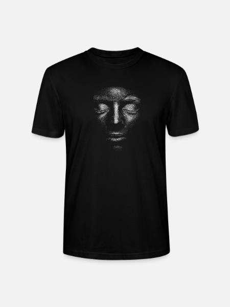 Face - Stanley/Stella Crafter Unisex Organic T-Shirt - black