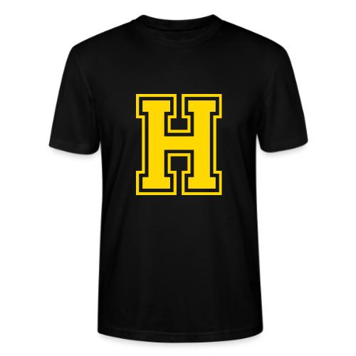 Letter H – Capital Athletic Alphabet Monogram - Stanley/Stella Crafter Unisex Organic T-Shirt