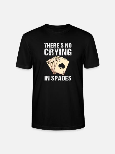 Spades Card Game Player Poker - Stanley/Stella Crafter Unisex Organic T-Shirt - black