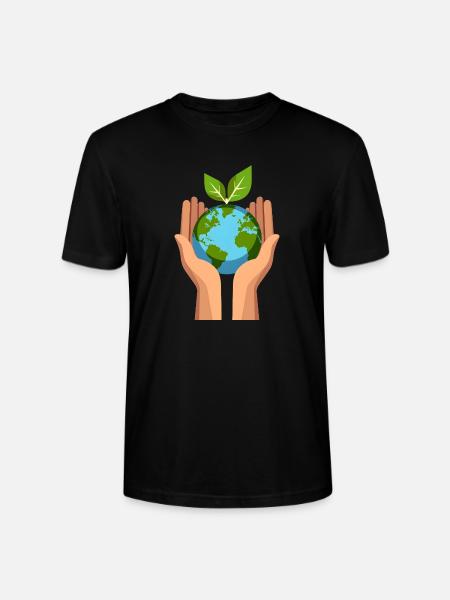 Eco Hands - Stanley/Stella Crafter Unisex Organic T-Shirt - black
