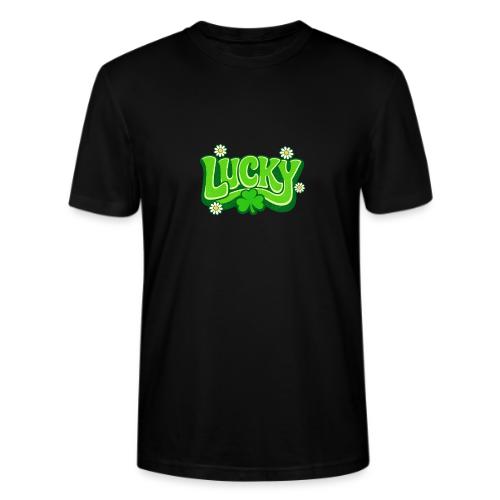 Lucky 70s Retro T-Shirt - Stanley/Stella Crafter Unisex Organic T-Shirt