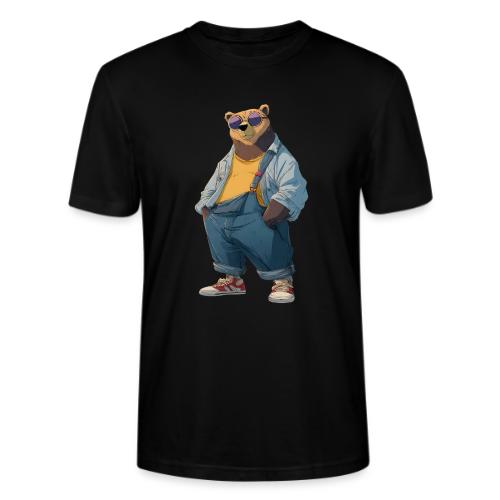 Fashion Streetwear Bear Cartoon Art - Stanley/Stella Crafter Unisex Organic T-Shirt