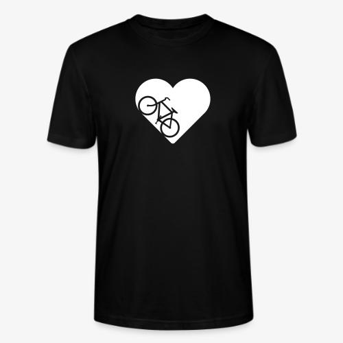 Bike in heart - Stanley/Stella Crafter Unisex Organic T-Shirt