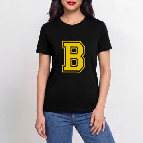Letter B – Capital Athletic Alphabet Monogram - Stanley/Stella Crafter Unisex Organic T-Shirt