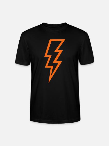 Thunderbolt - Stanley/Stella Crafter Unisex Organic T-Shirt - black