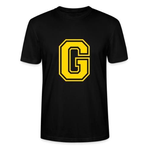 Letter G – Capital Athletic Alphabet Monogram - Stanley/Stella Crafter Unisex Organic T-Shirt