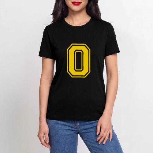 Letter O – Capital Athletic Alphabet Monogram - Stanley/Stella Crafter Unisex Organic T-Shirt