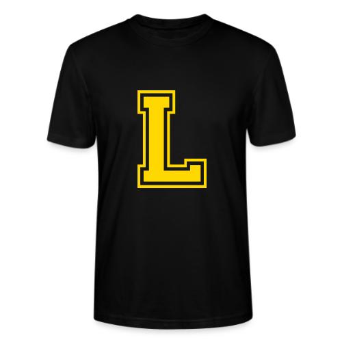 Letter L – Capital Athletic Alphabet Monogram - Stanley/Stella Crafter Unisex Organic T-Shirt