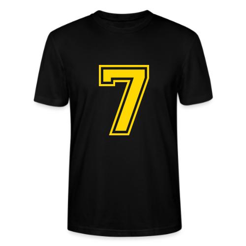 Number 7 in a classic athletic collegiate font - Stanley/Stella Crafter Unisex Organic T-Shirt