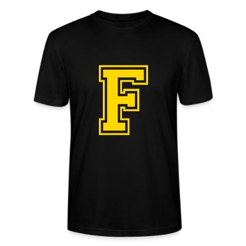 Letter F – Capital Athletic Alphabet Monogram - Stanley/Stella Crafter Unisex Organic T-Shirt