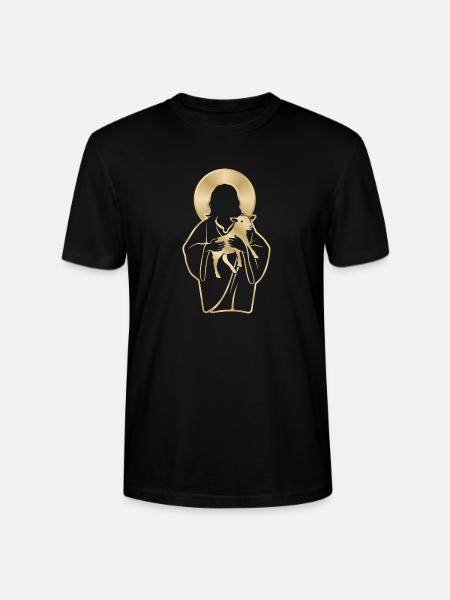 Jesus Shepherd - Stanley/Stella Crafter Unisex Organic T-Shirt - black