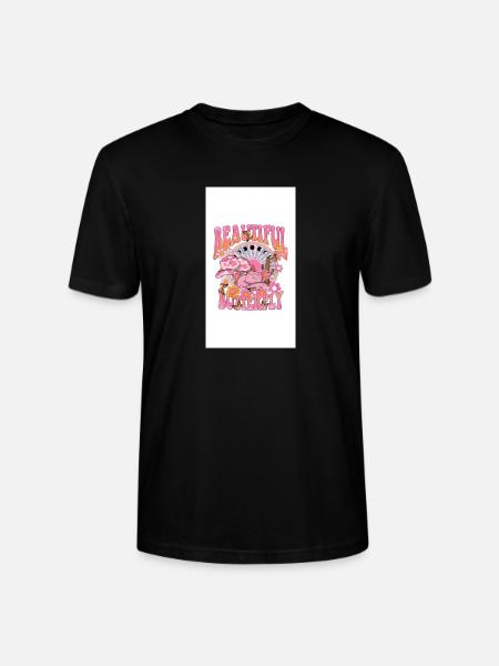 Beautiful Butterfly Bloom - Stanley/Stella Crafter Unisex Organic T-Shirt - black