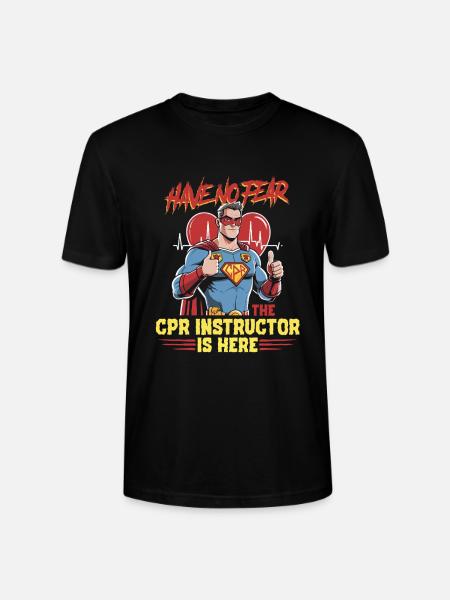 CPR Instructor Paramedic - Stanley/Stella Crafter Unisex Organic T-Shirt - black