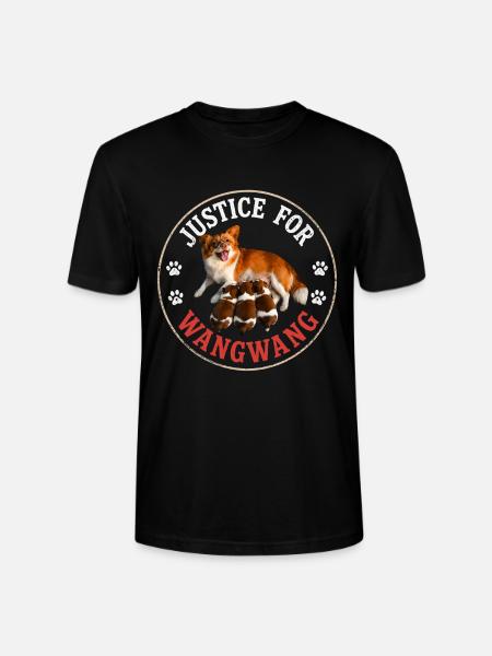 Justice For Wangwang Dog - Stanley/Stella Crafter Unisex Organic T-Shirt - black