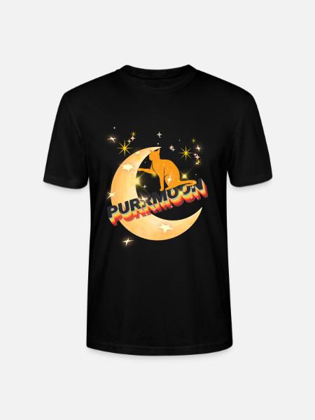 PURRMOON - Stanley/Stella Crafter Unisex Organic T-Shirt - black