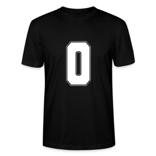 White Letter O – Varsity Alphabet Monogram - Stanley/Stella Crafter Unisex Organic T-Shirt