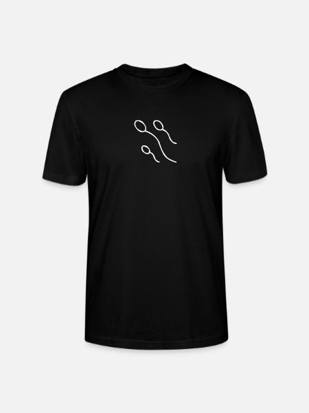 Sperm Cells - Stanley/Stella Crafter Unisex Organic T-Shirt - black