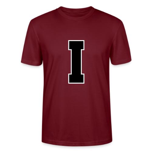 Varsity Letter I Collegiate Monogram - Stanley/Stella Crafter Unisex Organic T-Shirt