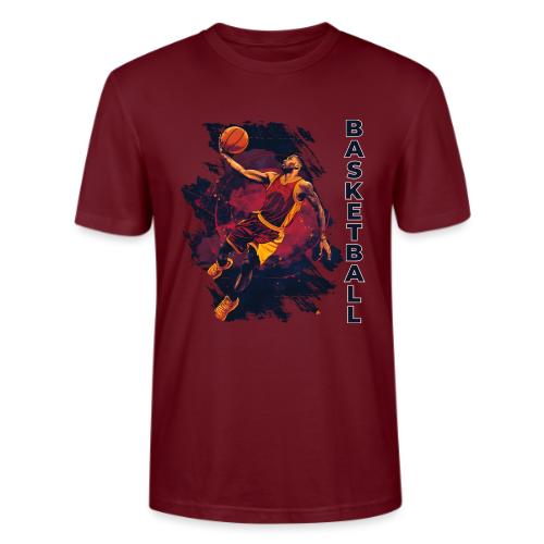 Basketball Charge - Stanley/Stella Crafter Unisex Organic T-Shirt