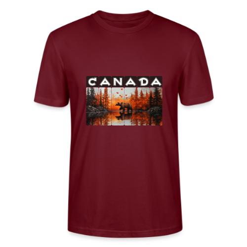Canada Wilderness Art - Stanley/Stella Crafter Unisex Organic T-Shirt