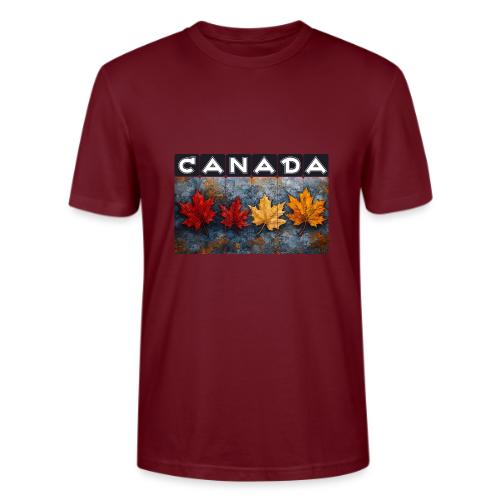 Colorful Canada Style - Stanley/Stella Crafter Unisex Organic T-Shirt