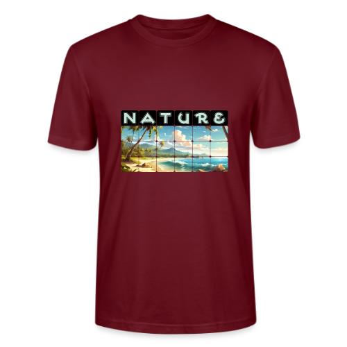 Nature: Sun-Kissed Shore - Stanley/Stella Crafter Unisex Organic T-Shirt