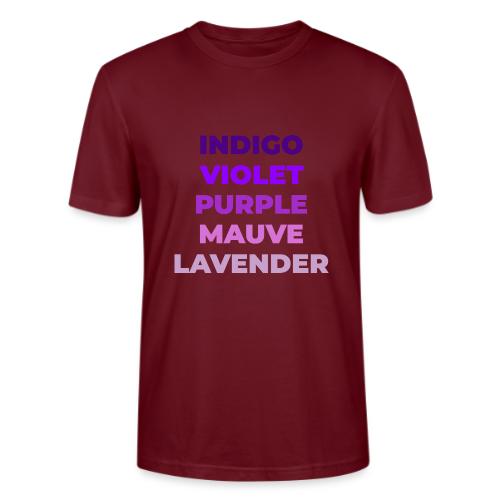 Shades of Purple - Stanley/Stella Crafter Unisex Organic T-Shirt