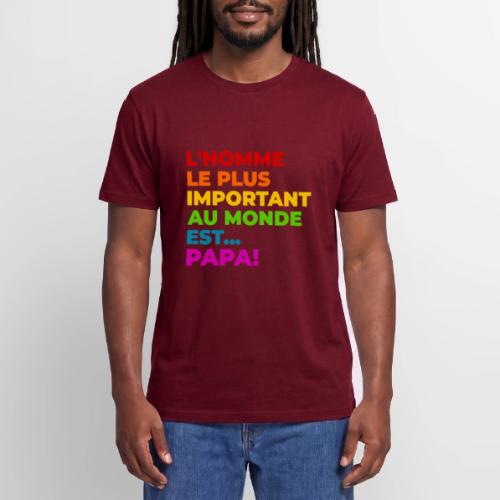 Dad: The Most Precious Man in the World - Stanley/Stella Crafter Unisex Organic T-Shirt