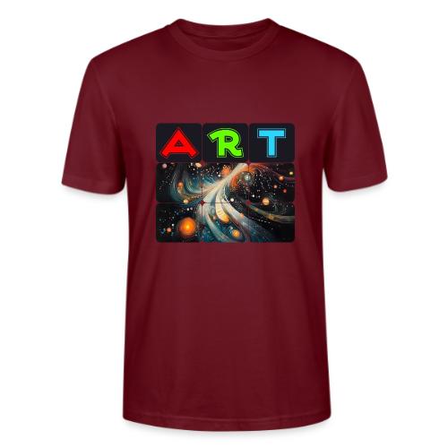 Swirls of Colorful Art - Stanley/Stella Crafter Unisex Organic T-Shirt