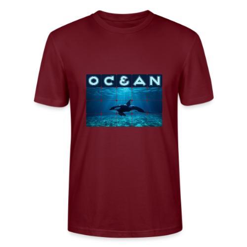 Ocean: Orca in Motion - Stanley/Stella Crafter Unisex Organic T-Shirt